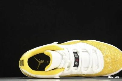 11 “Yellow Air Jordan AH7860-107 Low Snakeskin” 0901